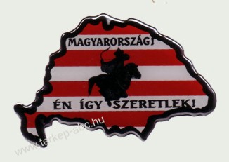 Műgyantás domború Nagymagyarország Magyarország én így....matrica Műgyantás domború Nagymagyarország Magyarország én így....matrica
