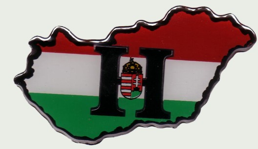 Műgyantás domború Magyarország címeres H matrica (8,5X4cm) Műgyantás domború Magyarország címeres H matrica (8,5X4cm)