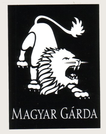Magyar Gárda négyszögletes matrica (7,5x10 cm) Magyar Gárda négyszögletes matrica (7,5x10 cm)