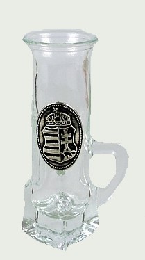Ón Kossuth címeres feles füles pohár Ón Kossuth címeres feles füles pohár