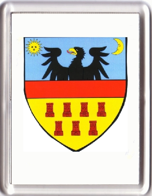 Erdély címer hűtőmágnes (műanyag keretes) Erdély címer hűtőmágnes (műanyag keretes)