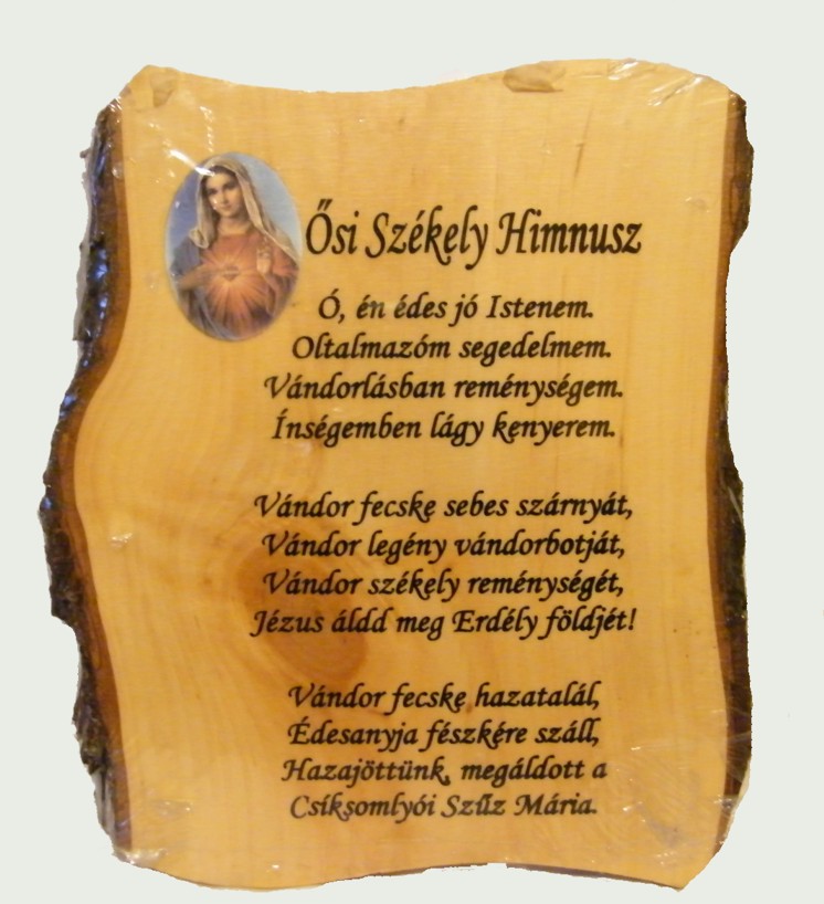 Ősi Székely Himnusz - fatáblás falikép Ősi Székely Himnusz - fatáblás falikép
