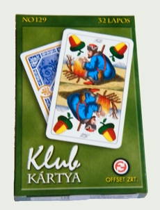 Nagyméretű magyar kártya Nagyméretű magyar kártya