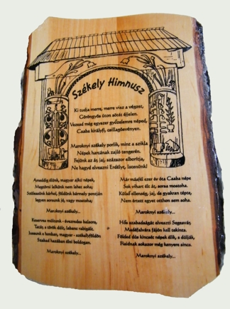 Székely Himnusz - fatáblás falikép Székely Himnusz - fatáblás falikép