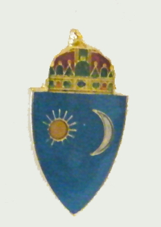 Székely pajzs koronával jelvény Székely pajzs koronával jelvény