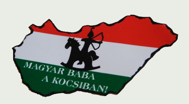 Nemzeti színű Magyarország Magyar baba a kocsiban külső matrica (14X8cm) Nemzeti színű Magyarország Magyar baba a kocsiban külső matrica (14X8cm)
