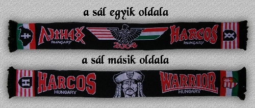 Harcos kötött sál Harcos kötött sál