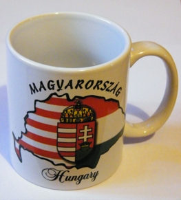 Nagy - Magyarországos címeres bögre 2,5dl Nagy - Magyarországos címeres bögre 2,5dl