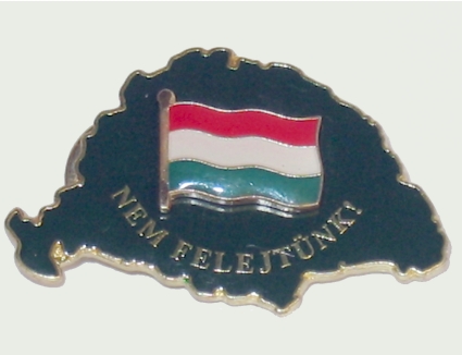 Nagy-Magyarországos zöld lobogós jelvény (39x24 mm) Nagy-Magyarországos zöld lobogós jelvény (39x24 mm)