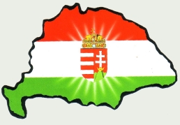 Címeres hűtőmágnes Nagy-Magyarország körvonallal Címeres hűtőmágnes Nagy-Magyarország körvonallal