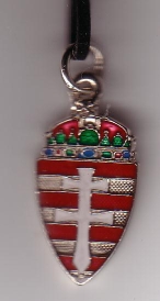 Címeres kettőskeresztes (25 mm) nyaklánc Címeres kettőskeresztes (25 mm) nyaklánc