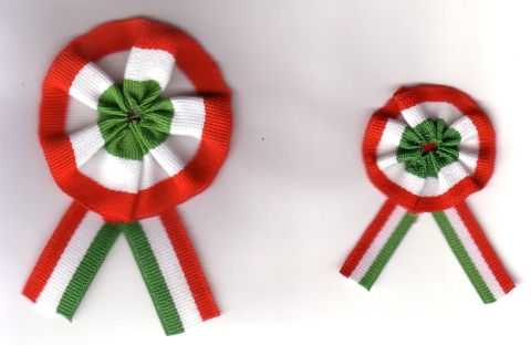 Textil kokárda Textil kokárda