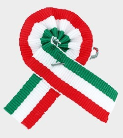 Textil kokárda (egyszerű) Textil kokárda (egyszerű)