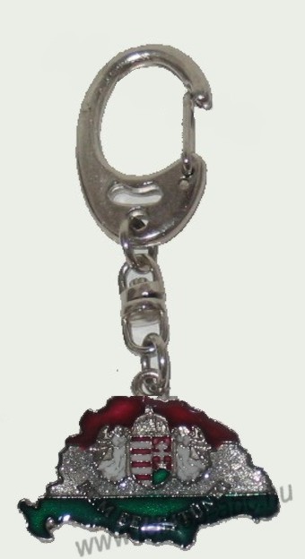 Nagy-Magyarországos nemzeti színű angyalos (39x24mm) kulcstartó Nagy-Magyarországos nemzeti színű angyalos (39x24mm) kulcstartó
