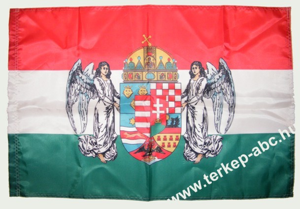 Nemzeti színű fekete angyalos zászló Nemzeti színű fekete angyalos zászló