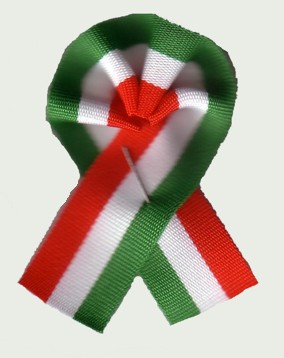 Eredeti textil kokárda (egyszerű) Eredeti textil kokárda (egyszerű)