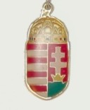 Címeres arany színű nyaklánc bőrszíjjal (35x18mm) Címeres arany színű nyaklánc bőrszíjjal (35x18mm)
