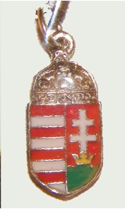 Címeres nyaklánc bőrszíjjal (12x25 mm) Címeres nyaklánc bőrszíjjal (12x25 mm)