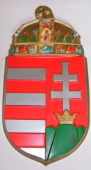 Dombor műanyag címer 46x23 cm Dombor műanyag címer 46x23 cm