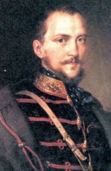 Üveglapos falikép, Görgey Artúr Üveglapos falikép, Görgey Artúr