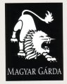 Magyar Grda ngyszgletes matrica (7,5x10 cm)
