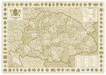 A Magyar Szent korona orszgai (1:1 600 000), 70x50 cm (B/2) antik, flis falces