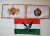 3 db kis z�szl� (15x25cm) III.