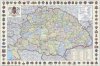 A Magyar Szent korona országai (1:1 600 000), 70x50 cm (B/2)
