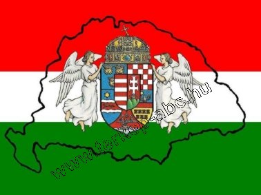 Fóliás zászló alapú angyalos négyszögletes matrica (9x7 cm) - Kattintásra bezárul