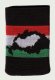 Mobiltart� -Fekete sz�nű piros- feh�r- z�ld Nagy- Magyarorsz�gos textil (6X11cm)
