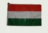 Nemzeti színű motoros zászló 25X35cm