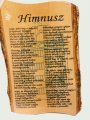 Himnusz - fatáblás falikép