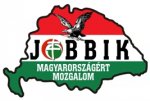 Nagy-Magyarorszgos Jobbik matrica (15x10 cm), klső