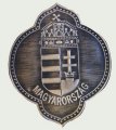 Ón csúcsos címer autós öntapadó matrica (8,5 X 7cm)