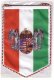 5 sz�gletű aut�s fekete angyalos z�szl� (11x16 cm)