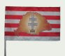 Árpádsávos Nagy- Magyarországos kettőskeresztes zászló