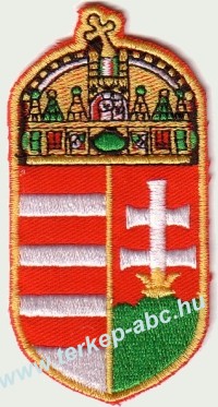 Felvasalhat� h�mzett c�mer matrica 10 cm