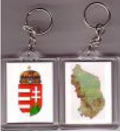2 oldalas kulcstart� (c�mer+ Magyarorsz�g)