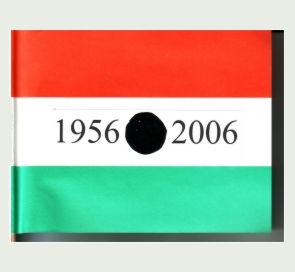 Pap�r z�szl�, hurkap�lc�val 1956-os (21x14 cm)